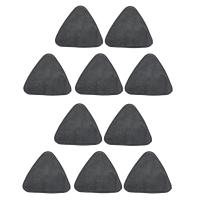 Paño de microfibra triangular para limpieza de vidrio, almohadillas de repuesto para mopa, 10 piezas - details 0
