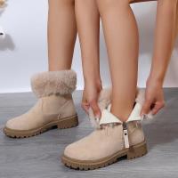 Otoño Invierno mujer botas de nieve zapatos cálidos casuales - details 7