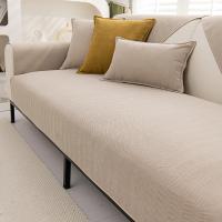 Funda de sofá de texturas de chenille universal antideslizante para decoración de sala cubiertas protectoras de sofá y cojín - details 6