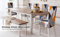 Fundas de Comedor, Pack de 6 Fundas de Silla ble para Cocina, Restaurante y Decoración del Hogar - details 0