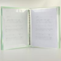 Carpeta de partituras de música multicapa Flexible, carpeta de partituras de música de Piano grabable de 40 páginas, desmontable, se adapta al tamaño de letra - details 13