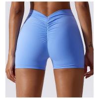 Pantalones de yoga abrasivos elásticos, ajustados para fitness, levantamiento de cadera y abdomen, pantalones para correr - details 6