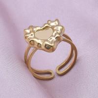 Joyería para dedos de niña, Anillos de corazón para mujer, accesorios, Anillo de acero inoxidable, suministros de amor, Anillos DIY, regalo del Día de San Valentín - details 44