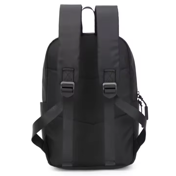 Mini mochila impermeable para hombre, bolso escolar de hombro pequeño Oxford ligero, resistente al desgaste, mochilas de viaje de Color sólido para hombre - 1