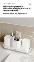 Portaje de Dientes Eléctrico Multifuncional Taza de Baño para Dientes Pareja - details 5
