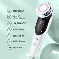 Masajeador Facial 7 en 1, de 4 colores máquina de terapia de luz LED, EMS, reafirmante DE LA PIEL antienvejecimiento, herramientas para el cuidado de la piel - details 1