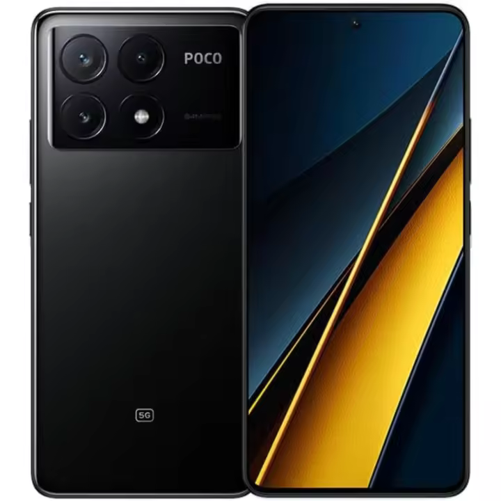 Xiaomi Poco X6 PRO 5G 4G LTE Global Desbloqueado (512GB 12GB) GSM 6.67" 64MP Triple Cámara (Tmobile Mint Tello Global) + (Carga Rápida para Auto) - 1