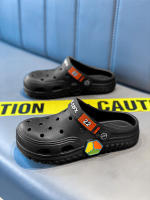Zapatillas de playa huecas antideslizantes con punta cerrada de EVA para hombre, sandalias para niños, dedos de los pies para el hogar - details 16
