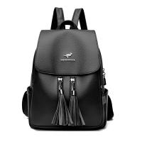 Mochila antirrobo de cuero suave de alta calidad para mujer, bolso de hombro informal, bolso escolar de gran capacidad, a la mod - details 15