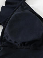 Bañador de una pieza para mujer, traje de baño ahuecado con volantes, Monokini Sexy, ropa de playa sin espalda para verano - details 5