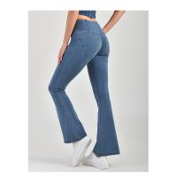 Pantalones de Cintura Alta de Melocotón Europeo Versátiles para Mujeres, Adecuados para Fitness y Yoga, Acampados Fuera de Uso - details 12