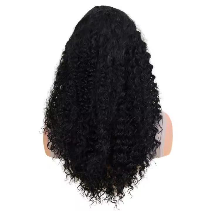 Pelucas Africanas de Estilo 26 pulgadas de Rizos de Fibra Química Suave y Transpirable - 1