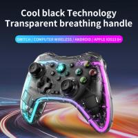 BLUEKAKA Mando inalámbrico Pro RGB para videojuegos, Compatible con Switch Lite, Switch OLED, Android, IOS, Windows, PC y móvil - details 1