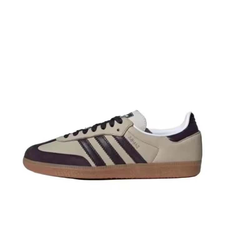 Leten Originals OG Zapatos de entrenamiento alemanes ligeros y resistentes al desgaste para mujeres y hombres para gimnasio, calcomanía marrón y negra - 1