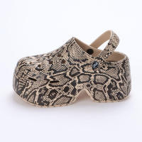 Sandalias de Playa de Verano para Mujer con Diseño de Oso Bonito y Perlas Bling Plataforma de 7CM Zapatos de Slide Ventilados para Exteriores - details 8