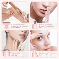 Sejoy 4 en 1 Afeitadora eléctrica portátil para mujer, depiladora corporal, afeitadora inalámbrica indolora para mujer - details 2
