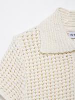 Estilo nueva chaqueta de ropa de mujer falda de punto a cuadros decorada con borlas - details 16