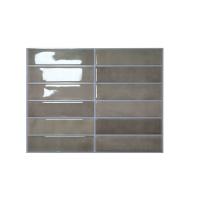 Pegatinas de pared de azulejos autoadhesivas impermeables, papel tapiz antiincrustante a prueba de humedad, calcomanía de pared resistente al calor DIY - details 11