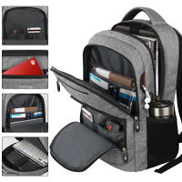 Bolso de hombro para hombre de gran capacidad,Premium Sense,Bolso de hombro de viaje,Negocios,Mochila para portátil,Antirrobo impermeable,Multiusos con puerto de carga - details 8
