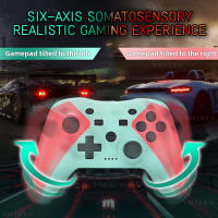 Controlador inalámbrico para consola de mando NSSwitch Pro para PC/Steam/Control Android con 6 ejes/Turbo - details 0