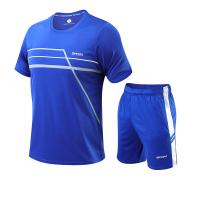Traje de manga corta de secado rápido para hombre, ropa de fitness deportiva para correr al aire libre, LT9008 - details 5
