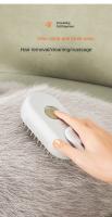 Cepillo de vapor para gatos, peine de aseo para mascotas, peines de depilación, 3 en 1 - details 2