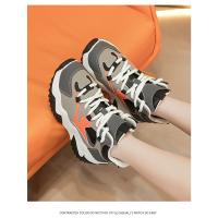 Zapatillas altas de mujer,zapatillas de fondo grueso,aumento casual,running - details 10