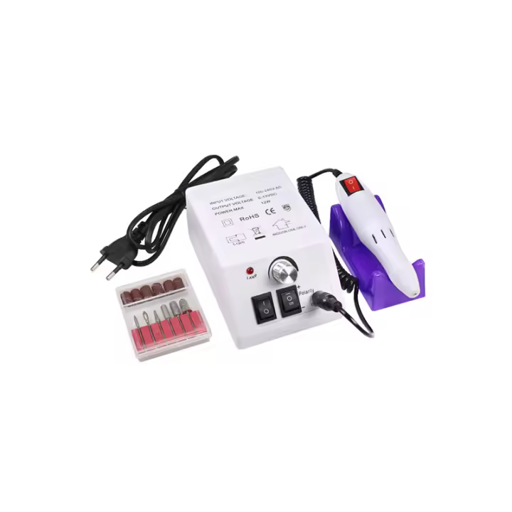 NAILCO máquina pulidora de uñas, taladro eléctrico para manicura, cortador de fresado, broca, removedor de cutículas de Gel y pedicura - 1