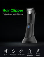 Cortapelos eléctrico profesional para hombre, maquinilla de afeitar inalámbrica, silenciosa, resistente al agua, húmedo/seco - details 0