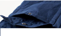 Chaqueta de Invierno Desmontable de Comodidad al Aire Libre Abrigo de Vellón Grueso con Protección contra el Viento Moda Casual para Hombres - details 17