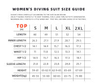 Bikini de neopreno de 1,5 MM/3MM para mujer, traje de buceo y medias de manga larga, traje de buceo a prueba de Sol para surf y esnórquel - details 4