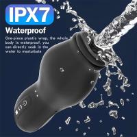 Masturbador masculino, vibrador, entrenador, masajeador, glande, juguetes estimulantes para hombres, vibración de coño, juguete sexual erótico retardante para principiantes - details 7