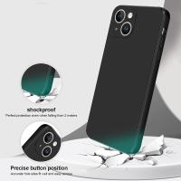 Funda de teléfono TPU de silicona negra a prueba de golpes para Iphone 11 12 13 14 15 Pro Max Mini X Xs XR 6 6S 7 8 Plus funda protectora de lente - details 4