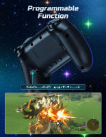 Controlador de interruptor LED Star Pro inalámbrico, Gamepad para PC Switch/Lite/OLED, consola multiplataforma, función Turbo programable - details 6