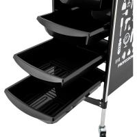 Carrito de Peluquería Multifuncional Con 5 Cajones y Ruedas - Estable y Duradero Para Salones de Belleza - details 2