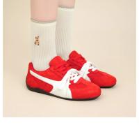 Zapatos de entrenamiento retro americanos alemanes para mujer, estilo ins marea 2025, verano, nuevo fondo plano, combinación de colores, estilo Forrest Gump. - details 5