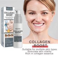 Crema de esencia reafirmante de colágeno para mujer, 1/2 Uds., 30ml, desvanece las líneas finas, ilumina la cara, suero iluminador, crema para el cuidado de la piel - details 1