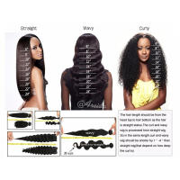 Peluca rizada negra para mujer, pelo de fibra resistente al calor, Cosplay, fiesta de disfraces, uso en vacaciones - details 4