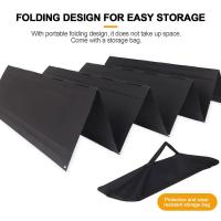 Mochila plegable para estufa de gas, camping, barbacoa, Parabrisas, con bolsa de transporte - details 11
