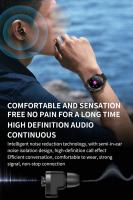 Nuevo reloj inteligente con auriculares TWS y Bluetooth calidad de audio HIFI 9D para hombres y mujeres reloj inteligente deportivo llamadas Bluetooth rastreador de ejercicios - details 11