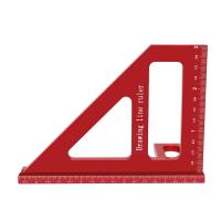 Herramienta de medición de metal 3D precisa para ingenieros rpenter Regla de ángulo de inglete de aluminio de 45 y 90 grados - details 4