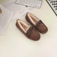 Botas clásicas de lana de invierno integradas en piel de oveja y piel. - details 4