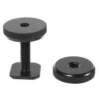 Adaptador de montaje de zapata para cámara DSLR, tornillo de trípode a Zapata de Flash, 1/4 pulgadas-20, 2 paquetes - details 1