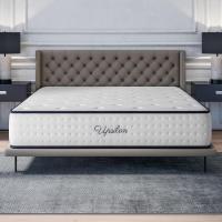 Colchón Viscoelástico 135x190 cm - Altura 30 cm - Upsilon - Espuma HR y Blue Latex - Firme, Transpirable, Hipoalergénico, Ergonómico - Cara Invierno Verano, 7 Zonas Confort - details 11