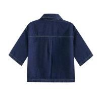 2024 Primavera/Novedad de verano abrigo vaquero corto versátil informal de moda francesa de estilo europeo y americano para mujer - details 12