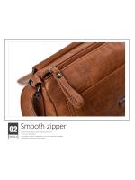 Bolso De Hombro Para Mujer De Cuero Suave Vintage Lujo Bolso De Mano Diseñador Nuevo 2021 Pequeño Crossbody Bolsos De Mujer - details 19