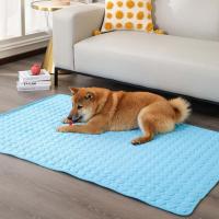 Almohadilla de hielo transpirable para mascotas, antideslizante, a prueba de humedad, almohadilla de hielo refrescante para perros, rápida disipación de calor, estera refrescante para perros resistente a mordeduras, oficinas - details 6
