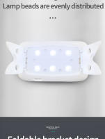 Secador Mini Blanco Portátil 6W Herramienta de Arte de Uñas con Cable USB Recargable - details 4