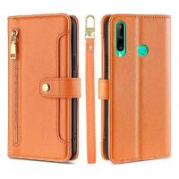 Funda de cuero magnética multifuncional para Huawei Y7P, Honor 9C, cuerda protectora para colgar, moda - details 9