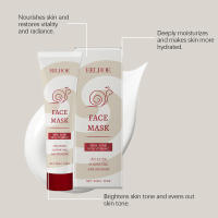 La vitamina C de caracol aplica una mascarilla facial para hidratar, reafirmar, humectar y limpiar suavemente los poros. - details 2